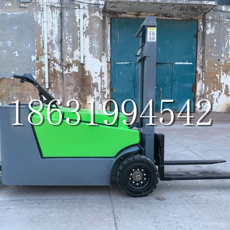 成都市小型电动叉车1吨2吨步行站驾式电瓶堆高充电装卸车液压升降车铲车